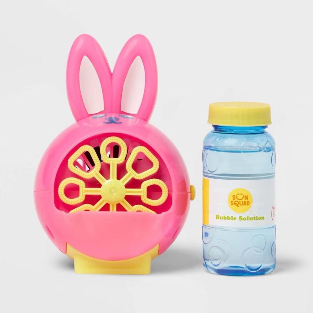 Pink Bunny Bubble Maker - Sun Squad